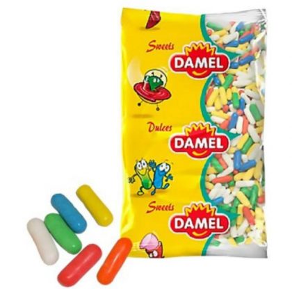 colorinas de regaliz Damel 250g sin gluten