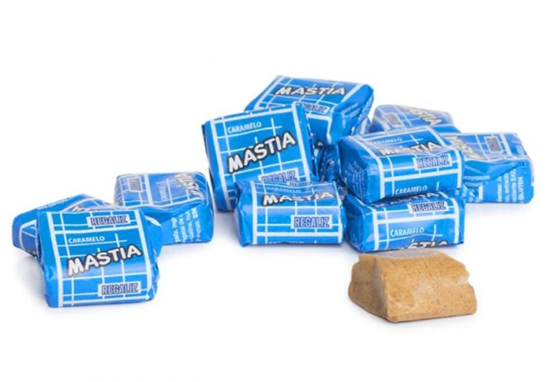caramelo Mastia sabor regaliz sin gluten