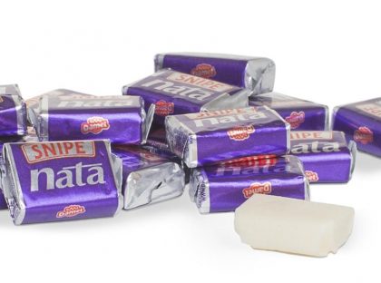 caramelo duro Snipe sabor nata sin gluten
