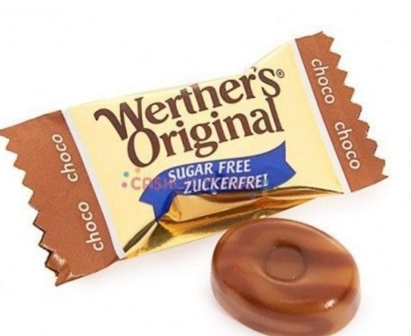 caramelo Werther’s Chocolate sin azúcar