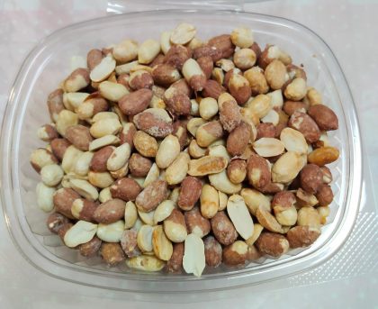 Cacahuete tostado con sal – Tarrina 300 g