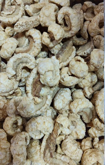 Corteza de cerdo sabor barbacoa – Tarrina 200 g